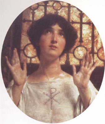 Alma-Tadema, Sir Lawrence Orante (mk23)
